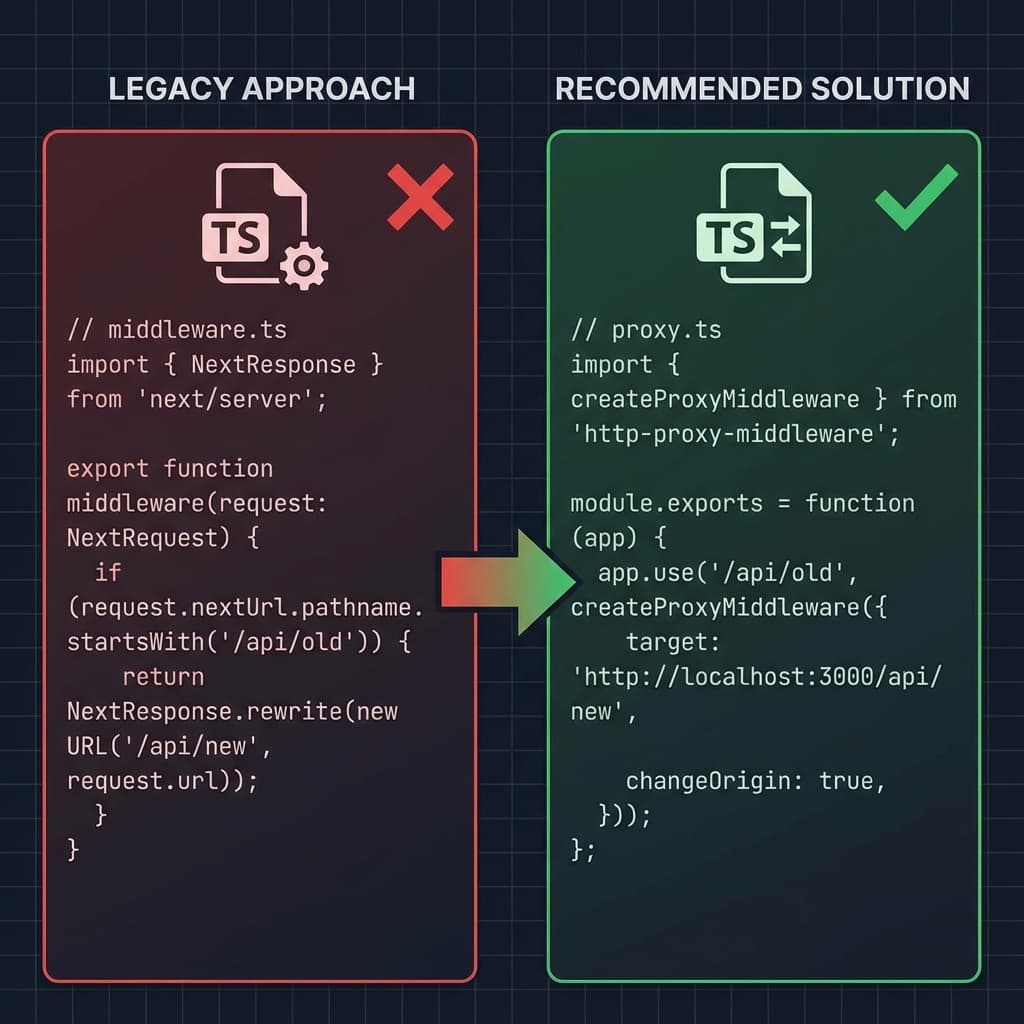 Middleware to Proxy Migration