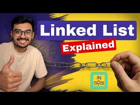 Linked List Explained Simply in Odia | DSA for Beginners